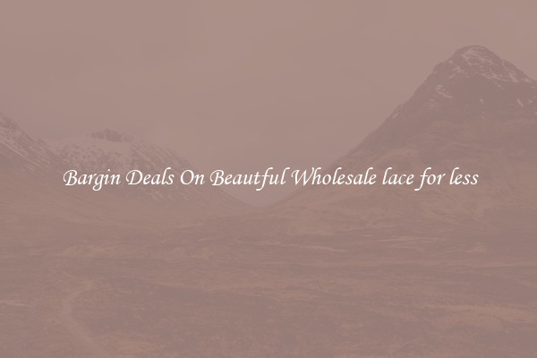 Bargin Deals On Beautful Wholesale lace for less