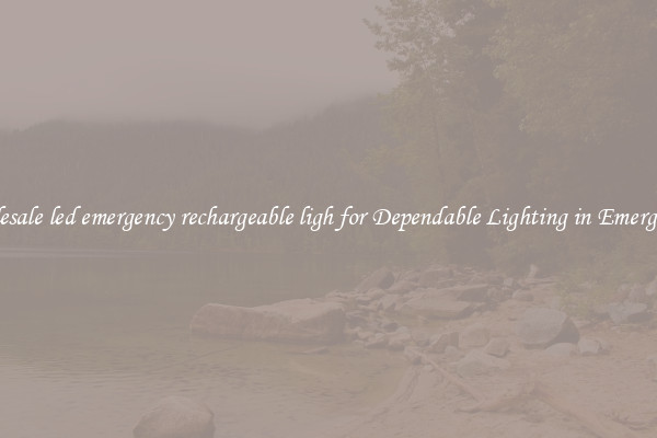 Wholesale led emergency rechargeable ligh for Dependable Lighting in Emergencies