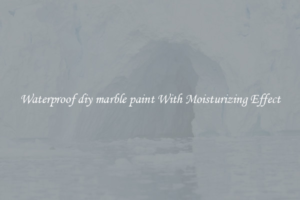 Waterproof diy marble paint With Moisturizing Effect
