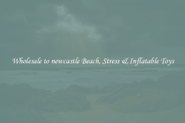 Wholesale to newcastle Beach, Stress & Inflatable Toys